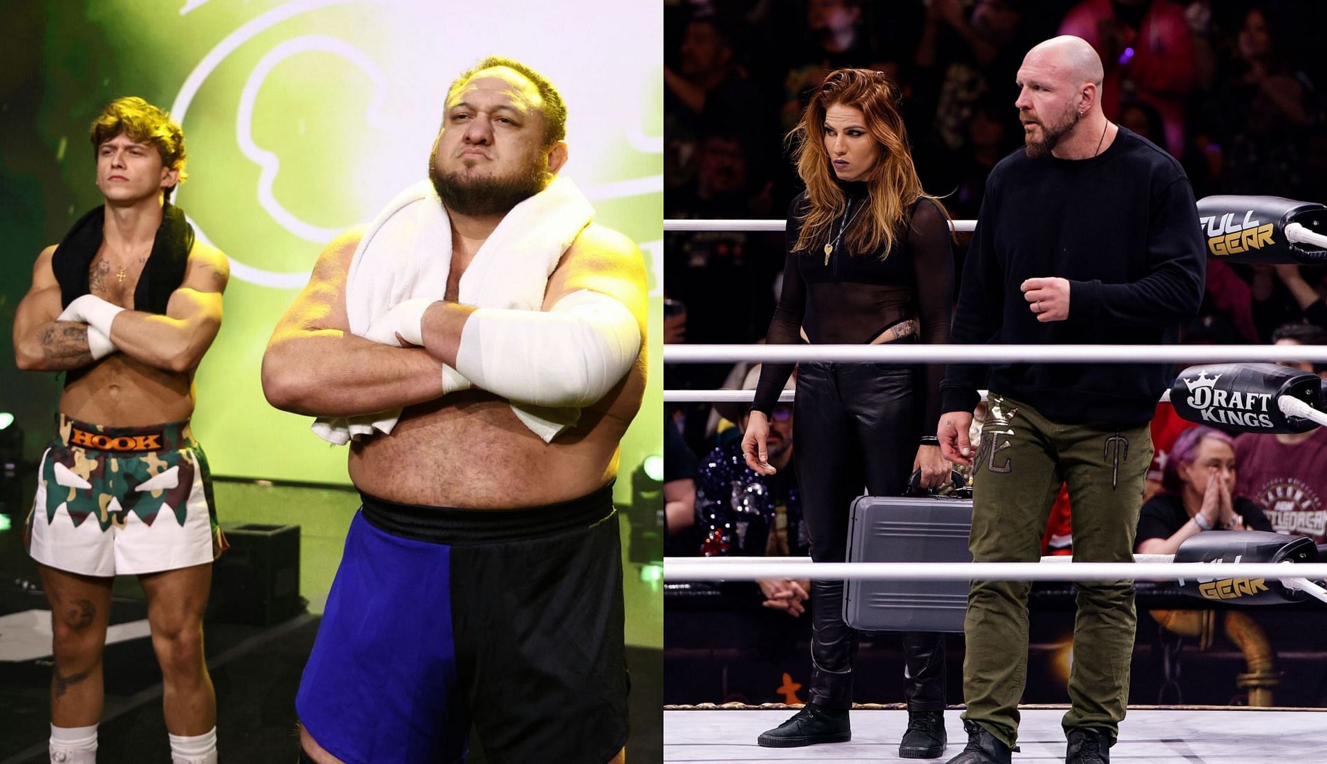 AEW, Dynamite, AEW Dynamite, Jon Moxley, Marina Shafir, Samoa Joe, Hook
