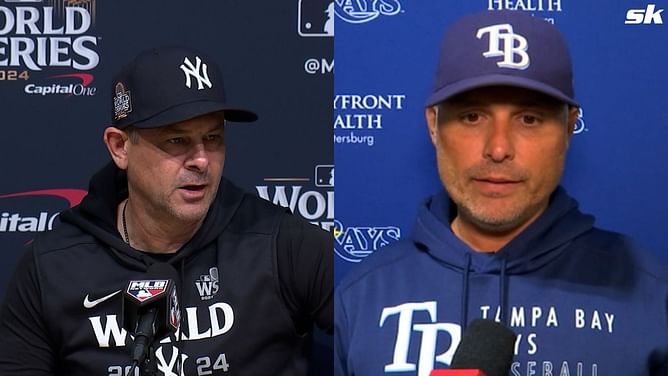 Yankees boss Aaron Boone hands Rays manager a gift with thoughtful meaning