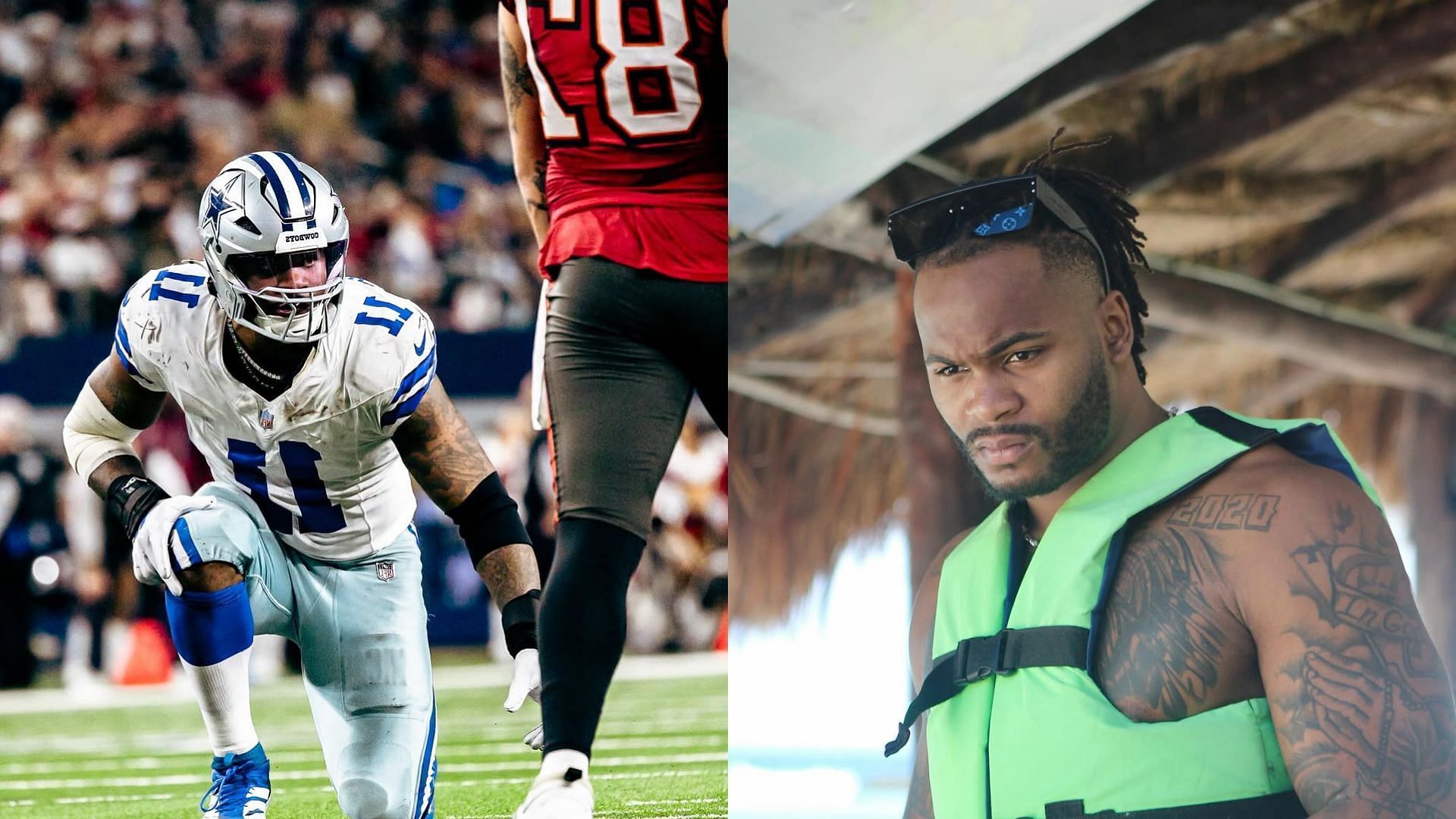 Sam Williams x  Micah Parsons Collage