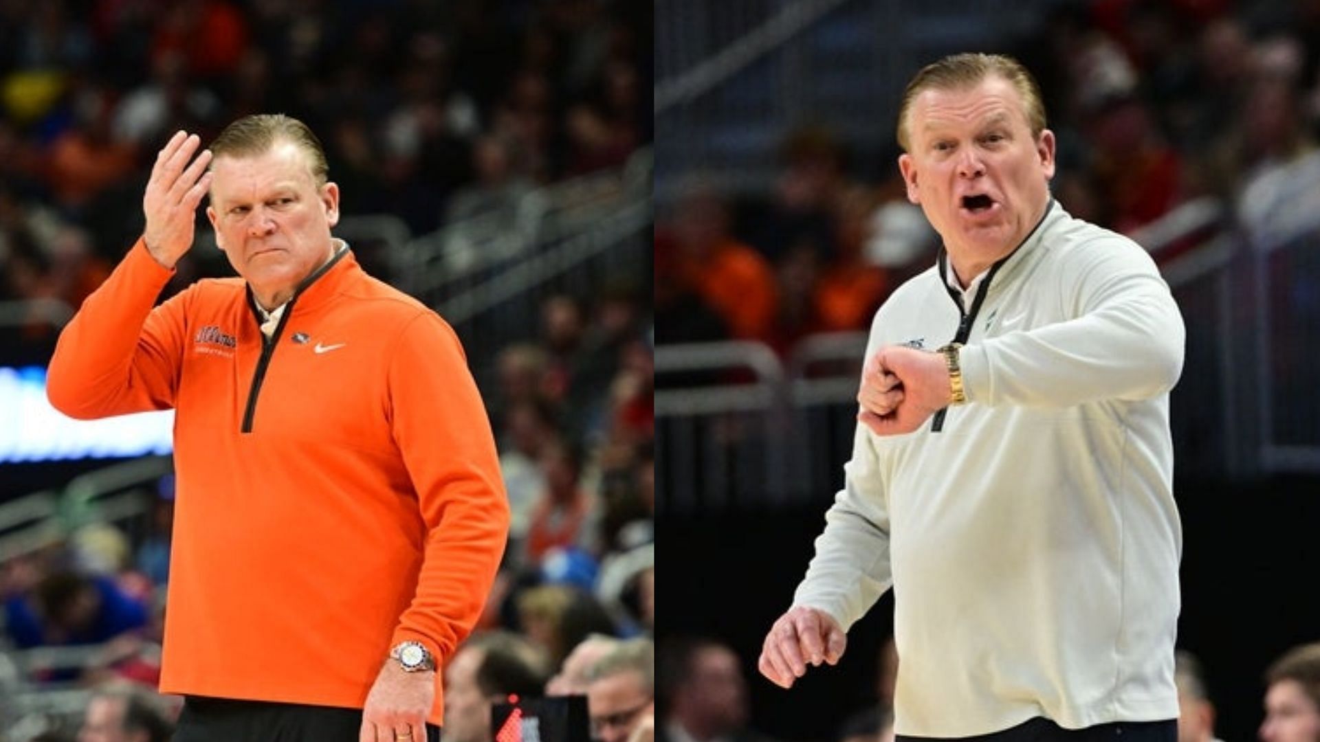 Illinois coach Brad Underwood 