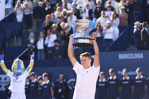 Holger Rune at the Barcelona Open 2025. (Photo: Getty)