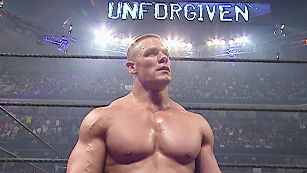 John Cena at Unforgiven 2007 (Credit: WWE.com)
