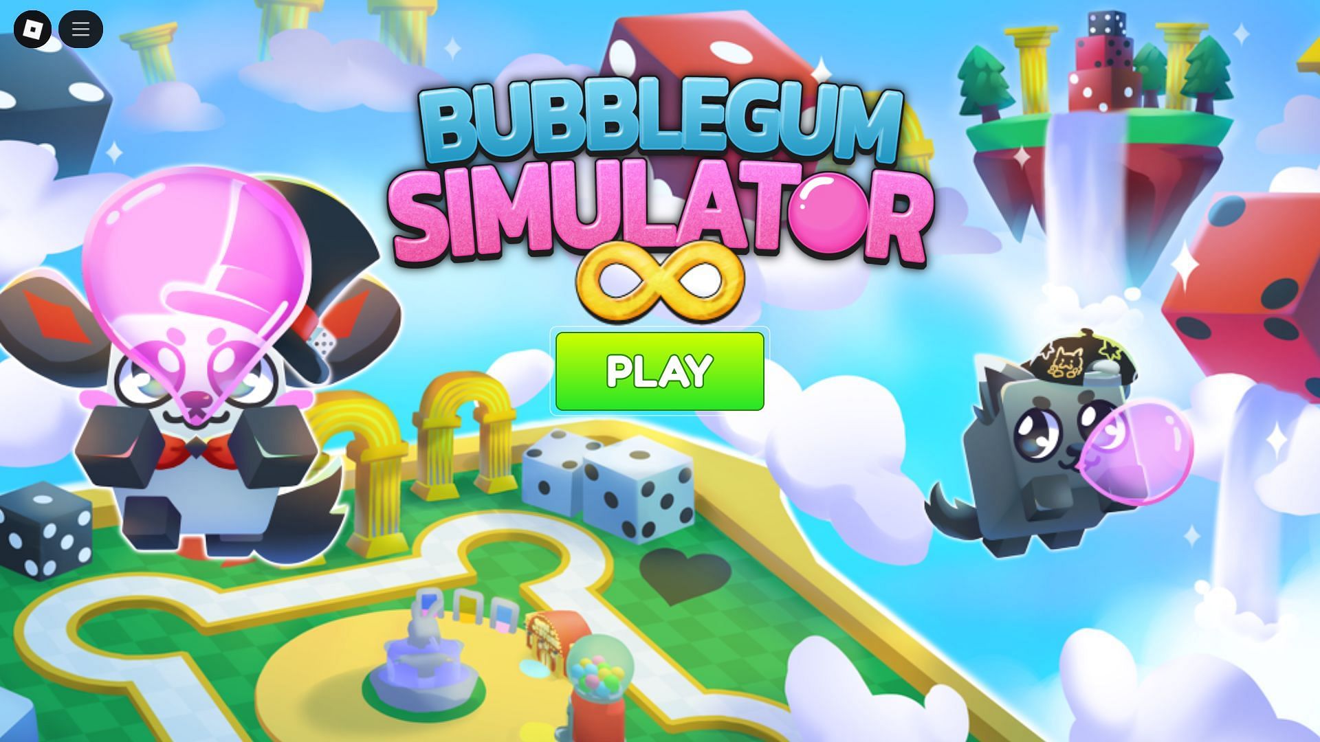 Bubble Gum Simulator Infinity Secret Pet tier listing