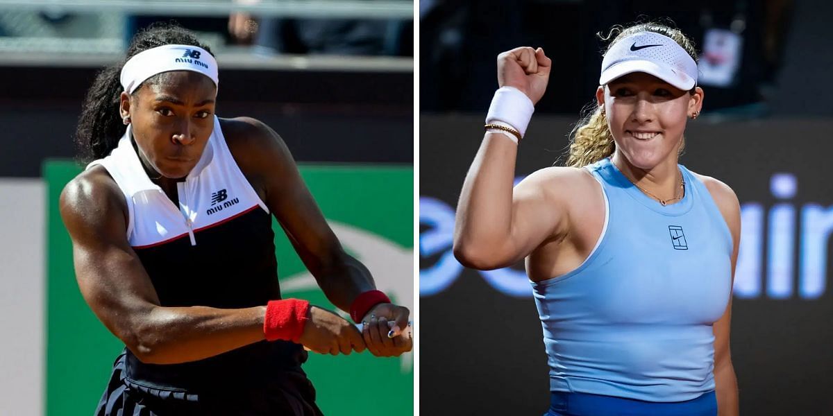 Coco Gauff vs Mirra Andreeva - Image Source: Getty 