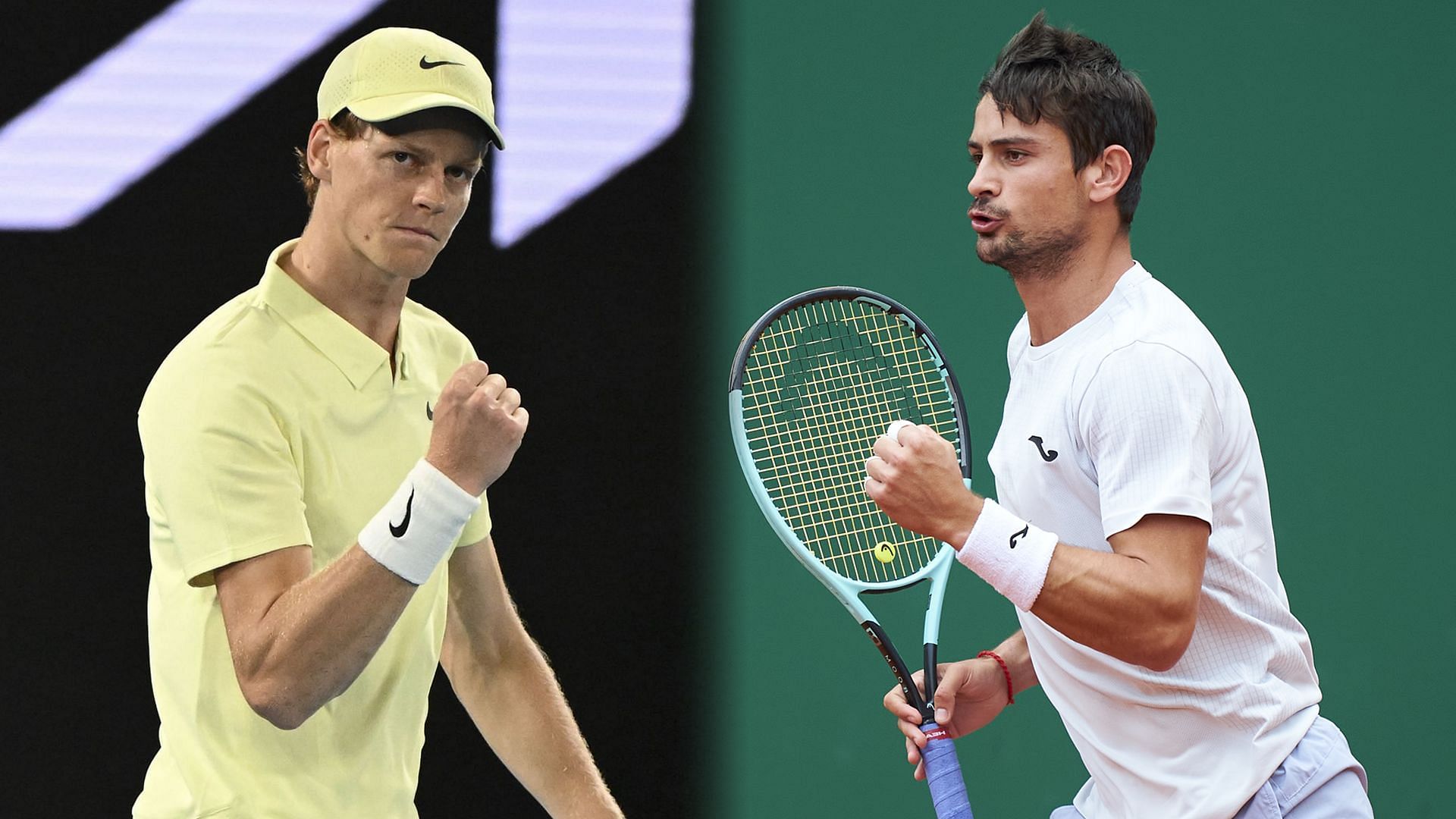 Jannik Sinner vs Mariano Navone is one of the second-round matches at the Italian Open 2025. (Photos: Getty)
