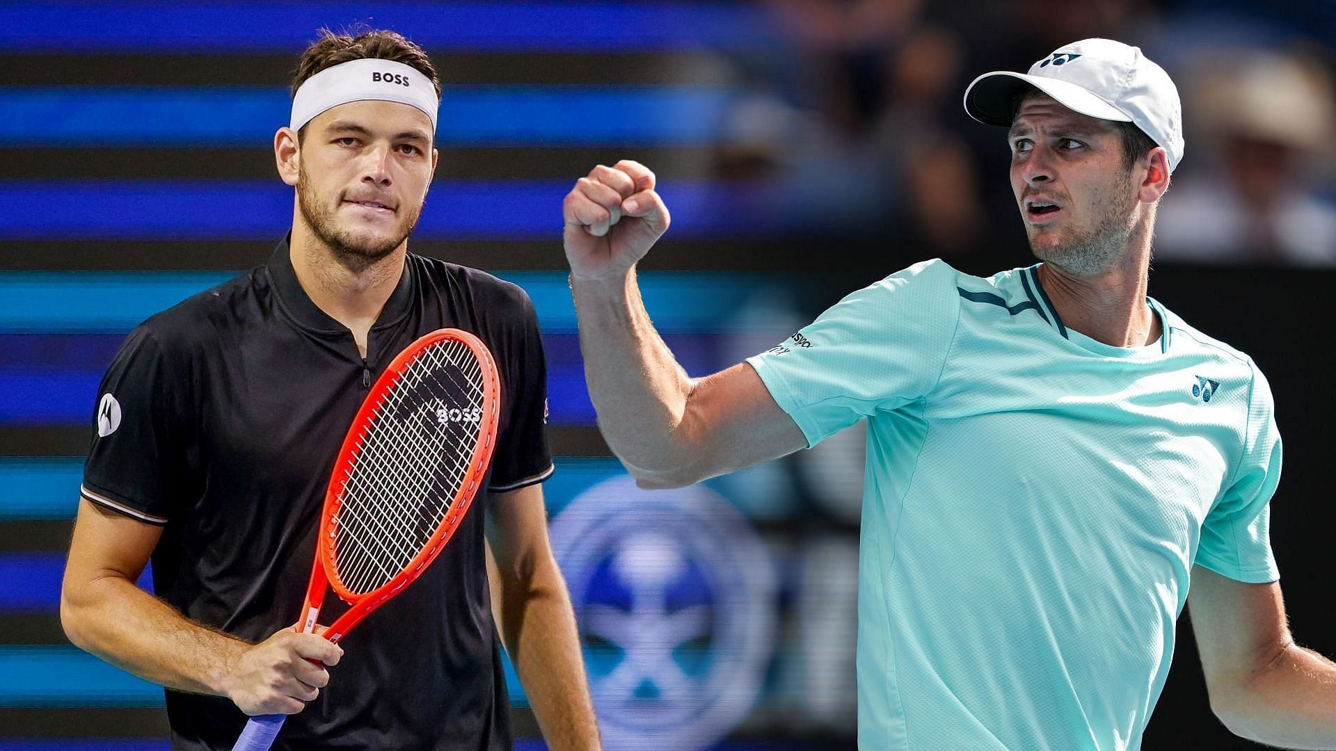Taylor Fritz (L); Hubert Hurkacz (R) - Source: Getty