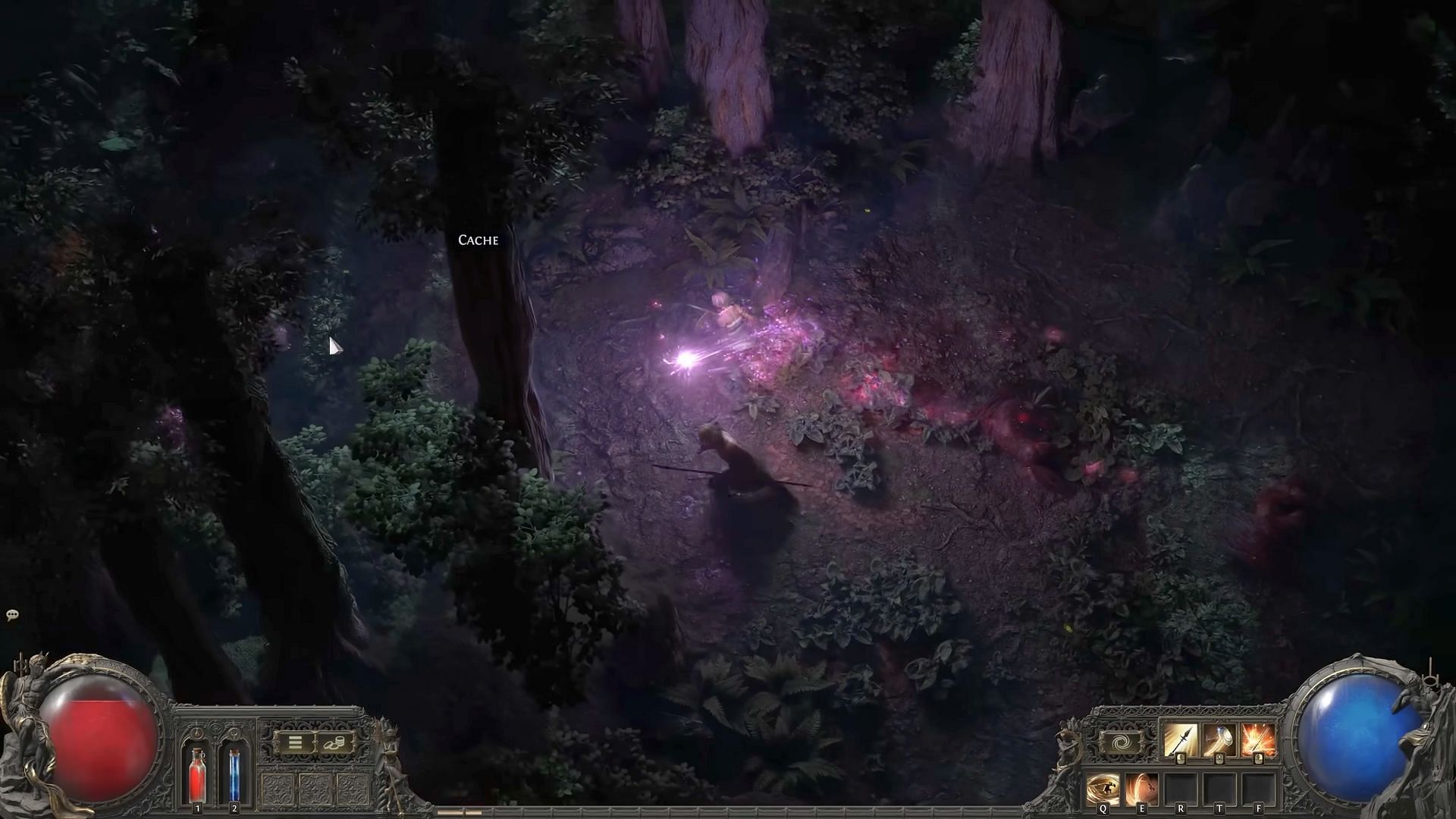 Azmerian Wisp in the wild (Image via Grinding Gear Games)