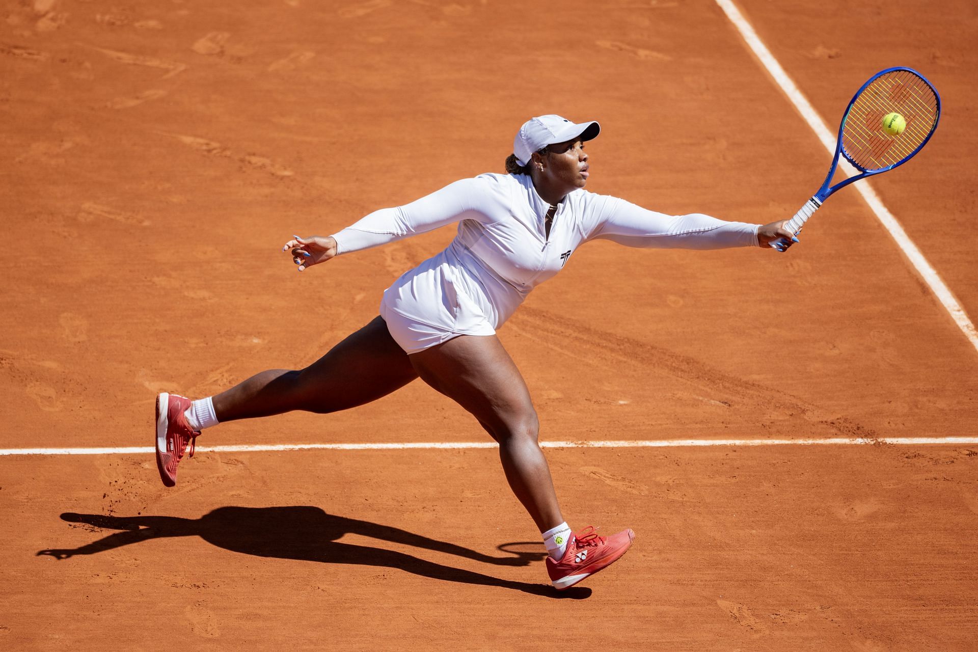 Taylor Townsend at the French Open 2025. (Photo: Getty)