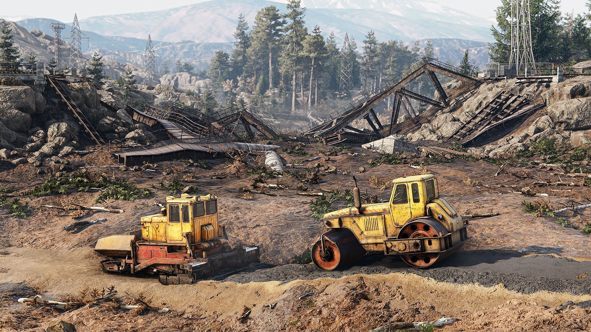 RoadCraft can be purchased from Steam on PC (Image via Focus Entertainment)