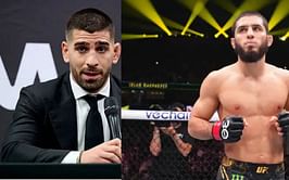 Days after Islam Makhachev's welterweight move, Ilia Topuria calls him "the biggest hypocrite"