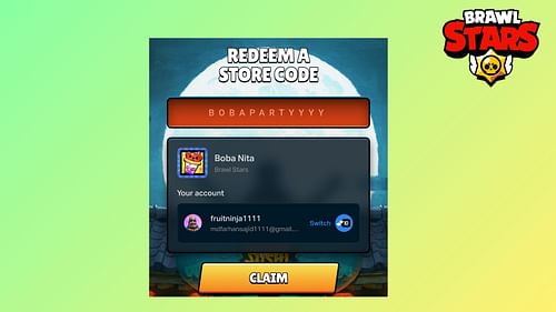 Voucher code (Image via Supercell)