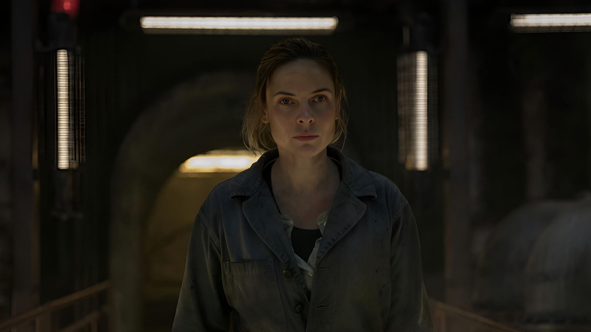 Juliette Nichols (Rebecca Ferguson) prepares for a critical mission in Silo 17, one that exposes deeper truths for Silo season 3. (Image via AppleTv)
