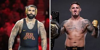Gable Steveson makes feelings known about potentially facing Tom Aspinall in an MMA ring