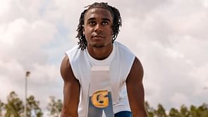 19-year-old Christian Miller weighs in after defeating Christian Coleman and first podium finish in International event