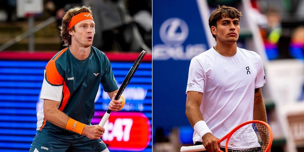 Andrey Rublev and Flavio Cobolli to meet on ATP Tour for the first time in Hamburg final | Image Source: Getty