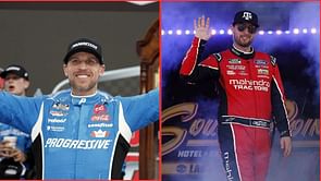 Watch: JGR stars Denny Hamlin and Chase Briscoe fulfill a fan’s surprising autograph request
