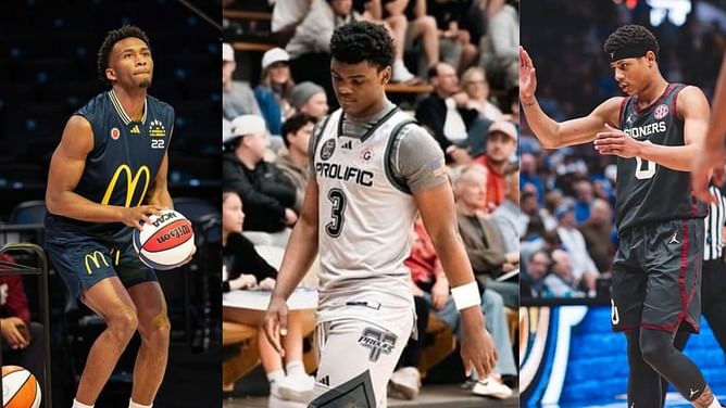 Kansas signee Darryn Peterson and NBA Draft-bound Jeremiah Fears react to highlights of Prolific Prep's Rajan Roberts