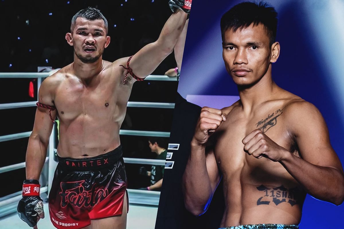 Nong-O is impressed with the path Shadow is creating for himself in Muay Thai. -- Photo by ONE Championship