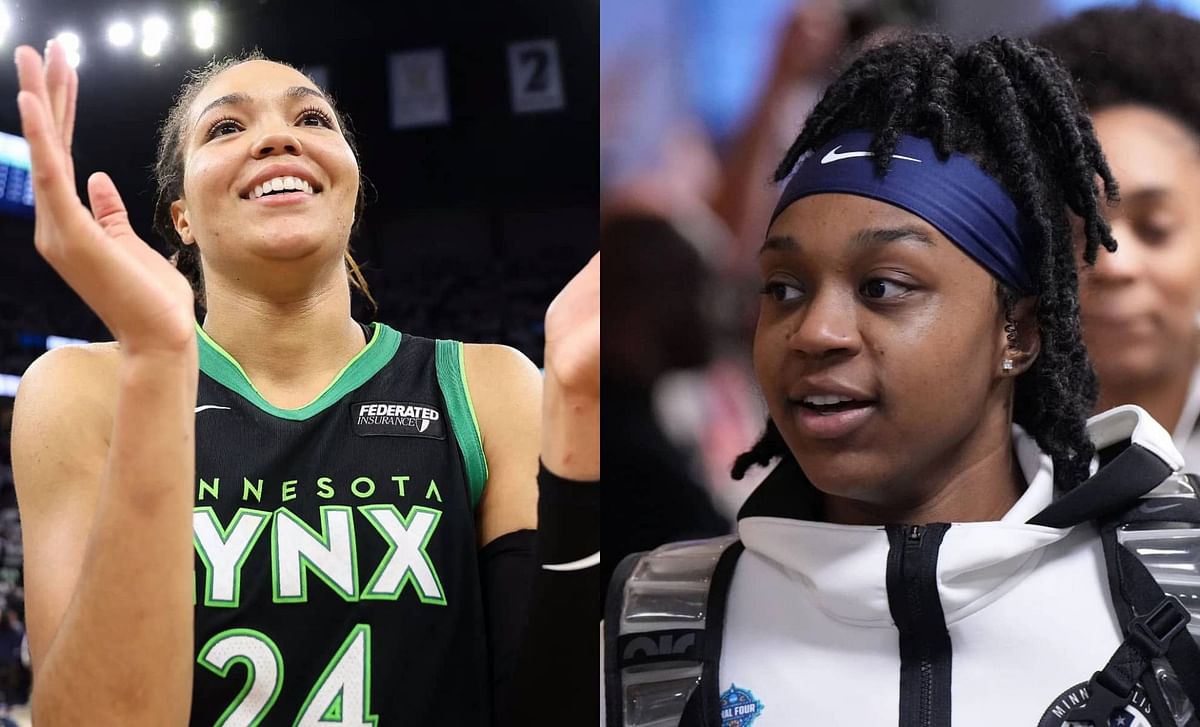 Napheesa Collier shares heartfelt moment giving piggyback ride to Lynx teammate