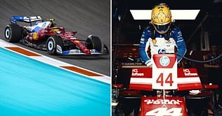 Ferrari star Lewis Hamilton’s Miami GP special helmet being sold for €13,200