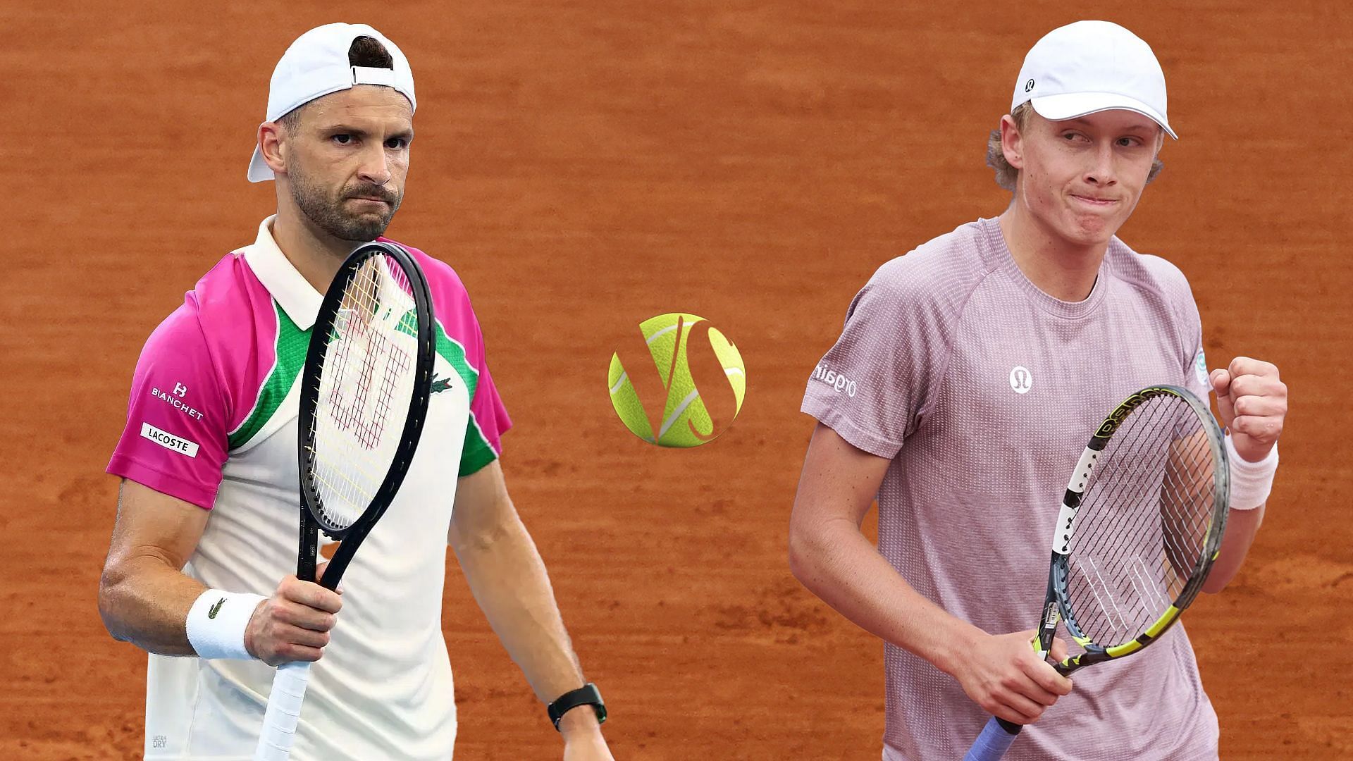 Grigor Dimitrov vs Ethan Quinn is one of the first-round matches at the French Open 2025. (Photos: Getty)