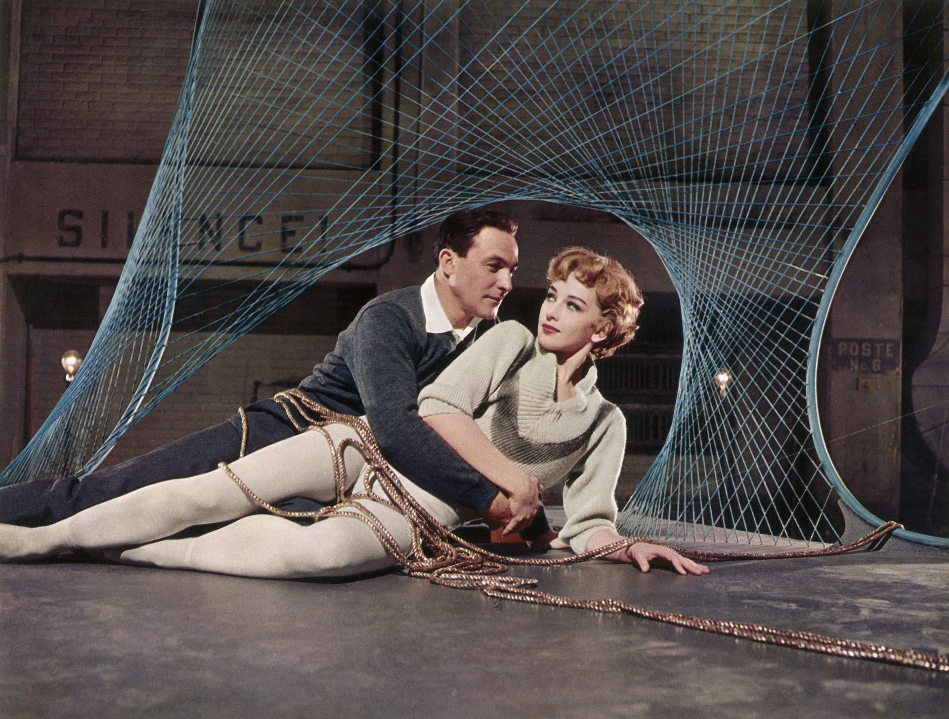 On the set of Les Girls - Source: Getty