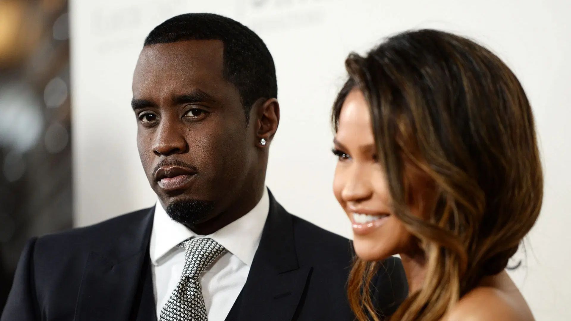 Sean Combs and Cassie Ventura at the premiere of Lionsgate