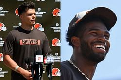 "Shedeur Sanders was way better" - NFL fans react to Dillon Gabriel's first look in Browns #5 jersey