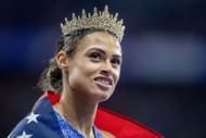 Sydney McLaughlin -Levrone na olympijských hrách Paříž 2024 - Zdroj: Getty