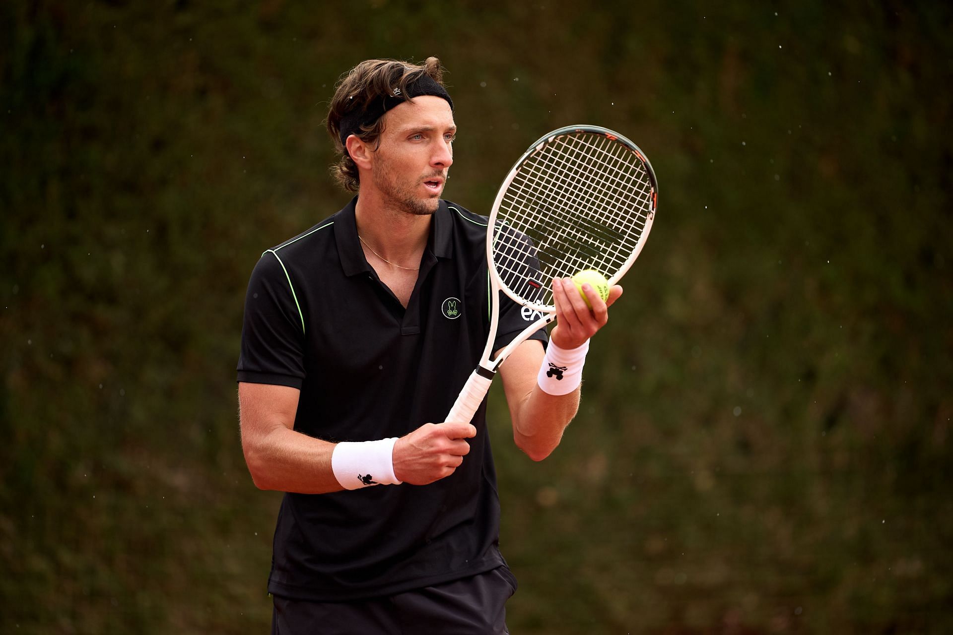 Arthur Rinderknech pictured at the 2025 Barcelona Open | Image Source: Getty