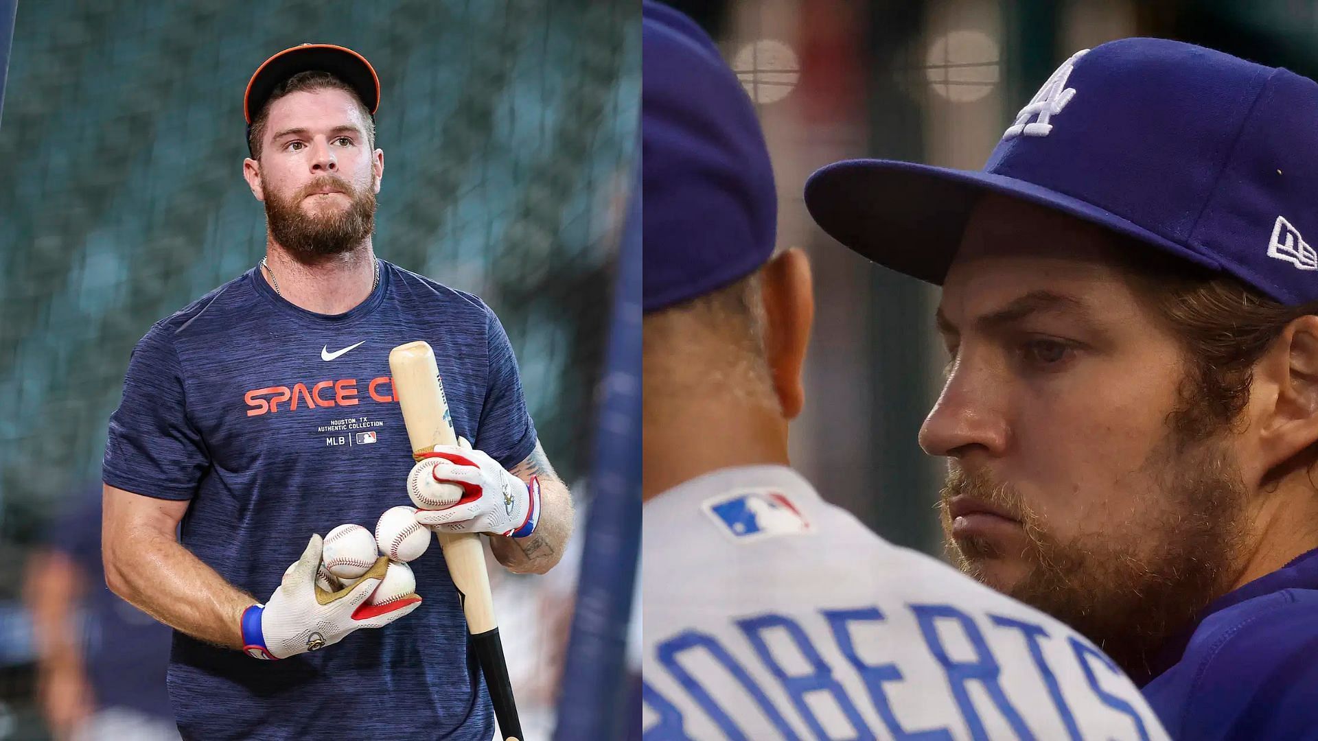 Trevor Bauer shares video of showdown with former Houston Astros outfielder Trey Cabbage in Japan (Photo Source: IMAGN)