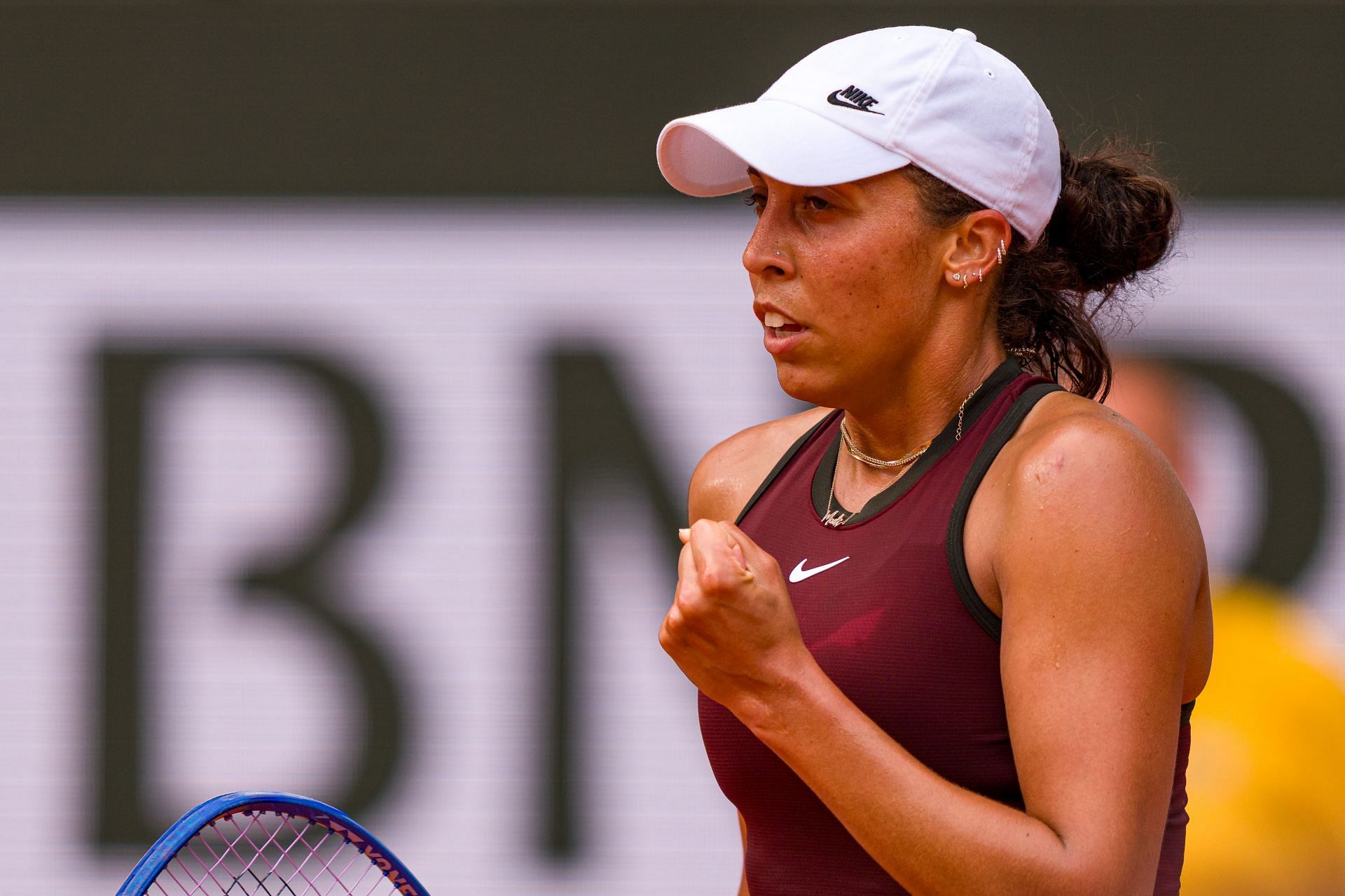 Madison Keys at the French Open 2025. (Photo: Getty)