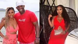 Dad Coach Prime has 3-word reaction to Deiondra Sanders stylish vacay pics in blue swimsuit