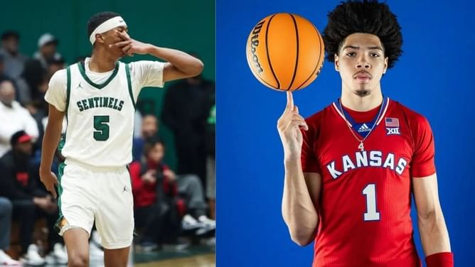 "Be surprised": Jason Crowe Jr. reacts as Notre Dame school's Tyran Stokes shows off impressive moves training for the Chris Brickley Invitational