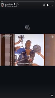 Image via Nate Ament's Instagram story.