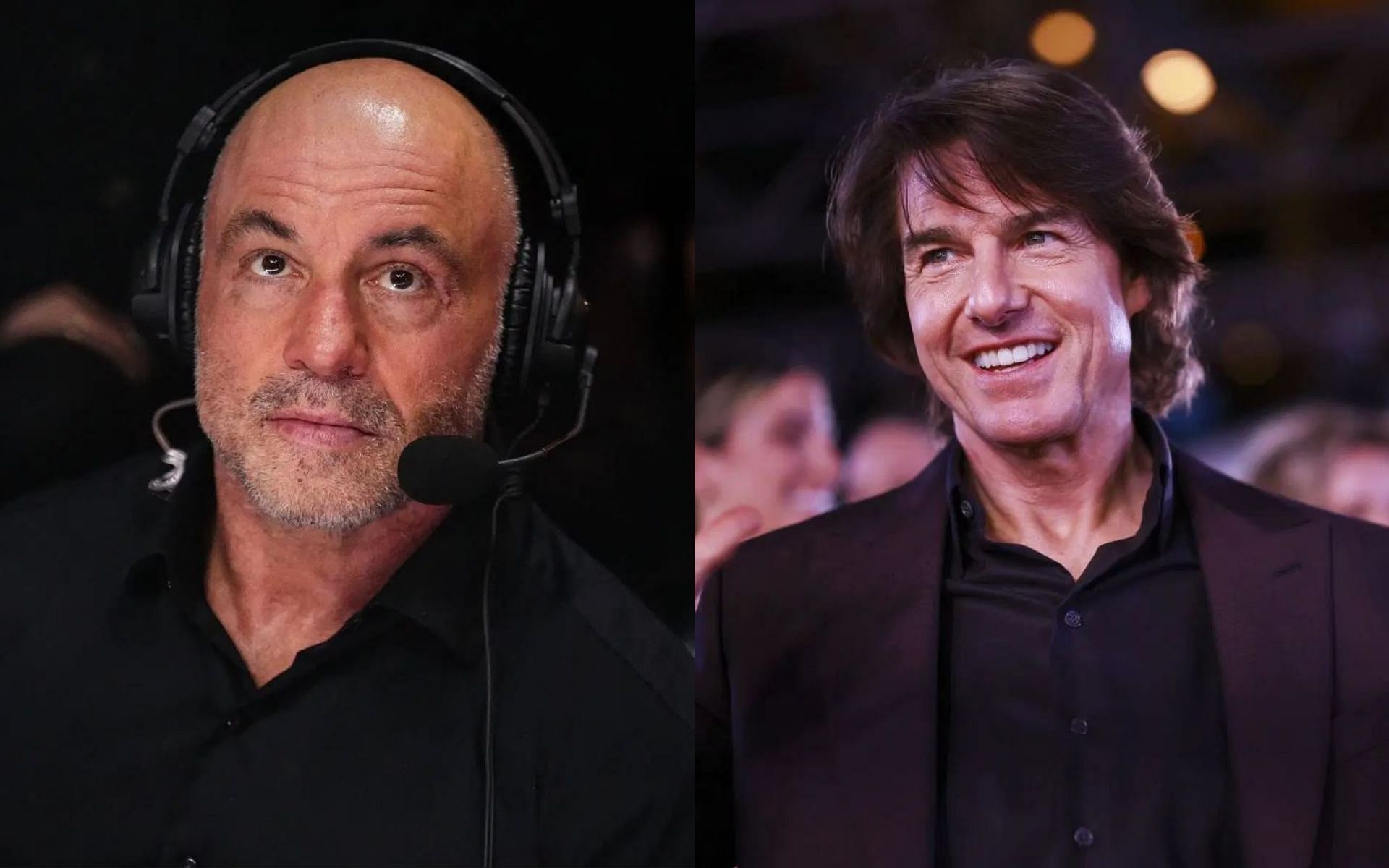 Joe Rogan (left) talk about Tom Cruise (right) and his ties to Scientology. [Images courtesy: Getty Images]