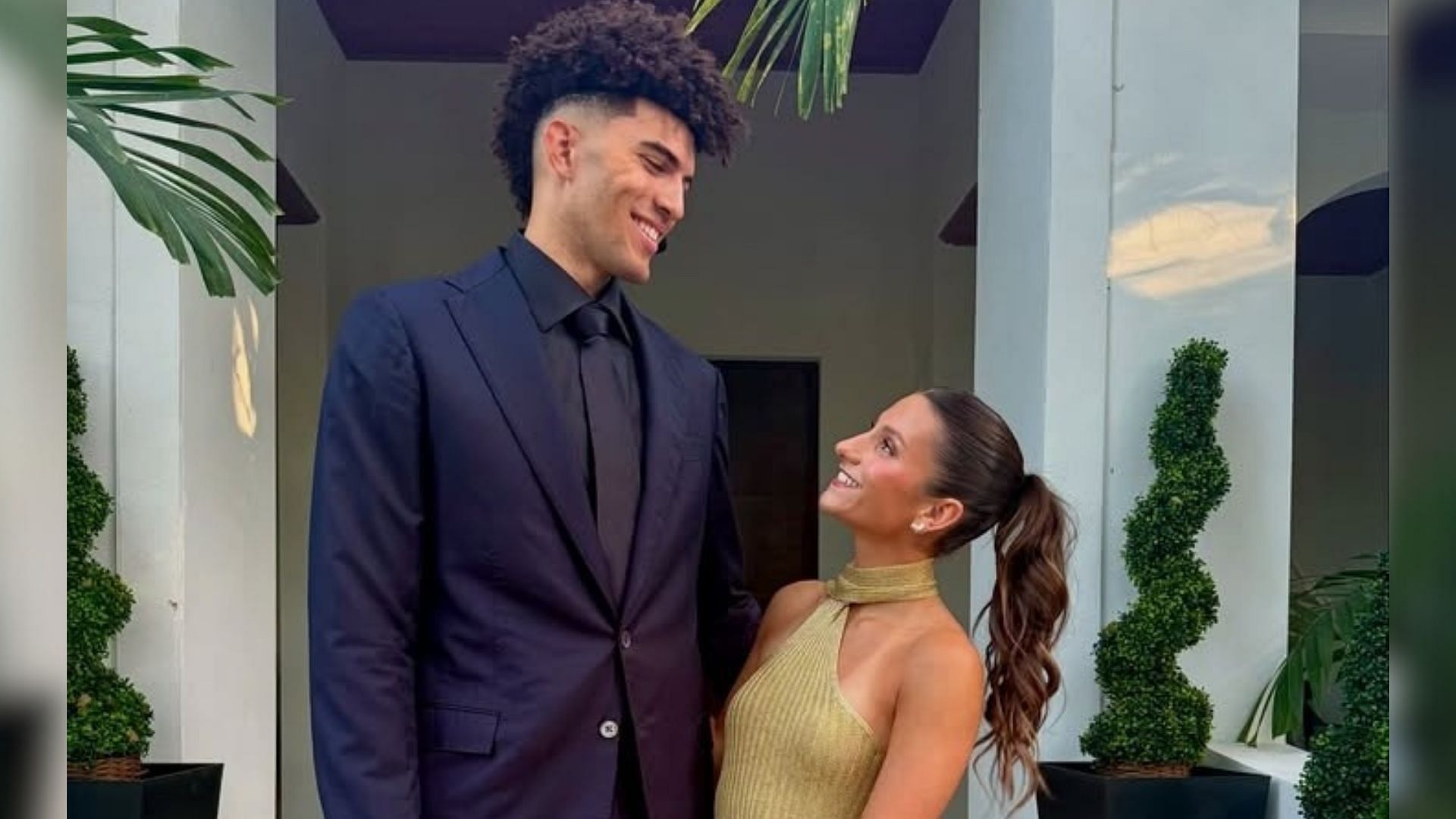 Five-star Duke signee Cameron Boozer and Girlfriend Yva Cao Lauren. (image via Instagram @yvacao)