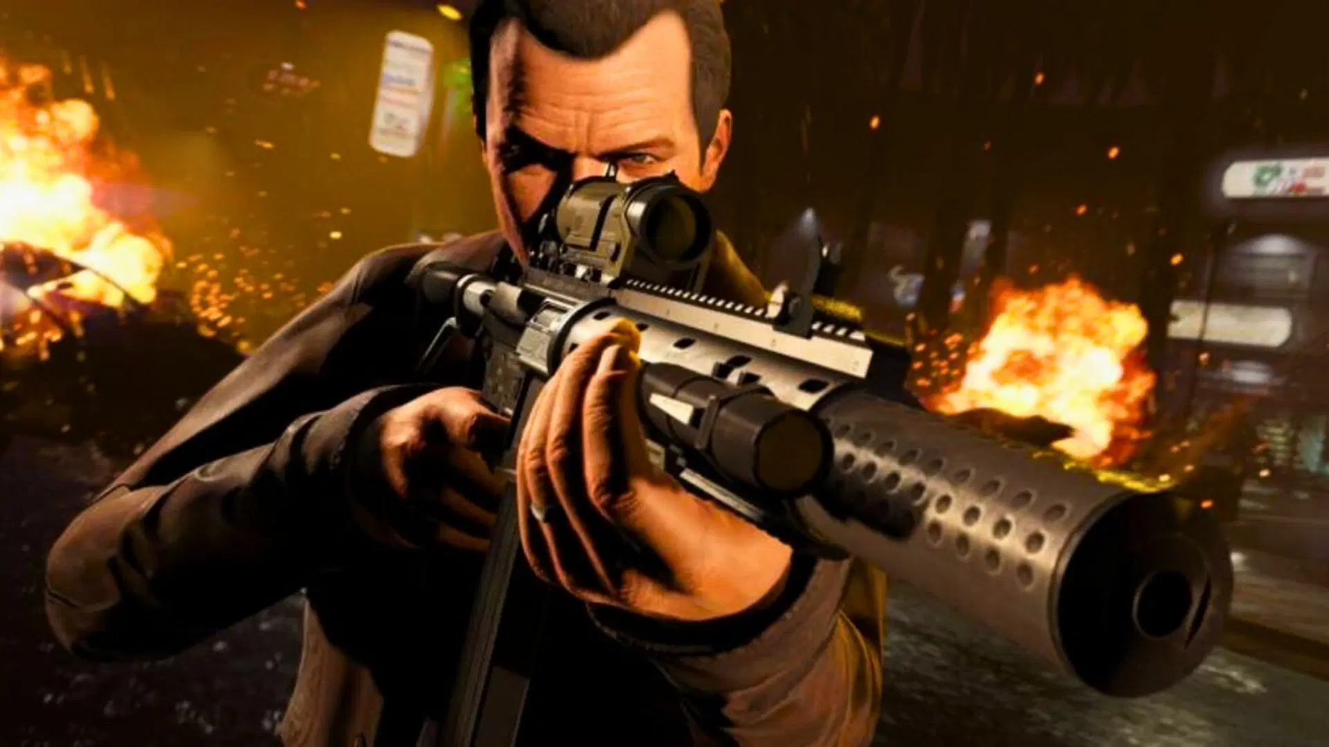 A picture of Michael: GTA 5 Heist Guide story mode (Image via Rockstar Games)