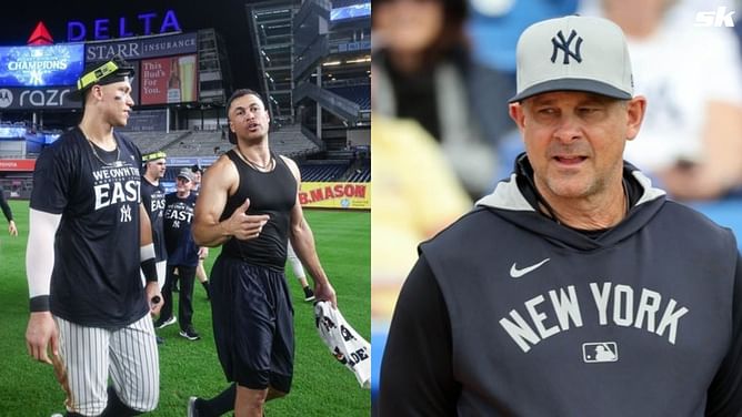 Aaron Boone names players with most HRs in Baltimore ft. Aaron Judge, Giancarlo Stanton