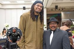 Michael Jordan's ex-teammate Etan Thomas moved by Travis Hunter winning airline passenger's hearts with wholesome gesture
