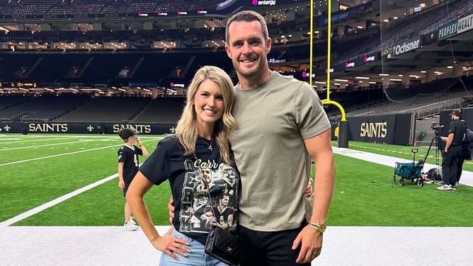 Derek Carr’s wife Heather pens raw farewell letter for Saints QB following his shocking NFL retirement