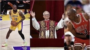 "Probably 1st pope to believe Jordan's the GOAT": Fans speculate whether Chicago’s Leo XIV is a LeBron James fan or Michael Jordan fan