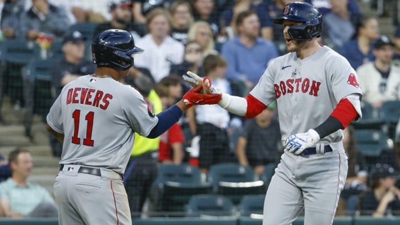 Rafael Devers and Trevor Story [Source: Imagn]