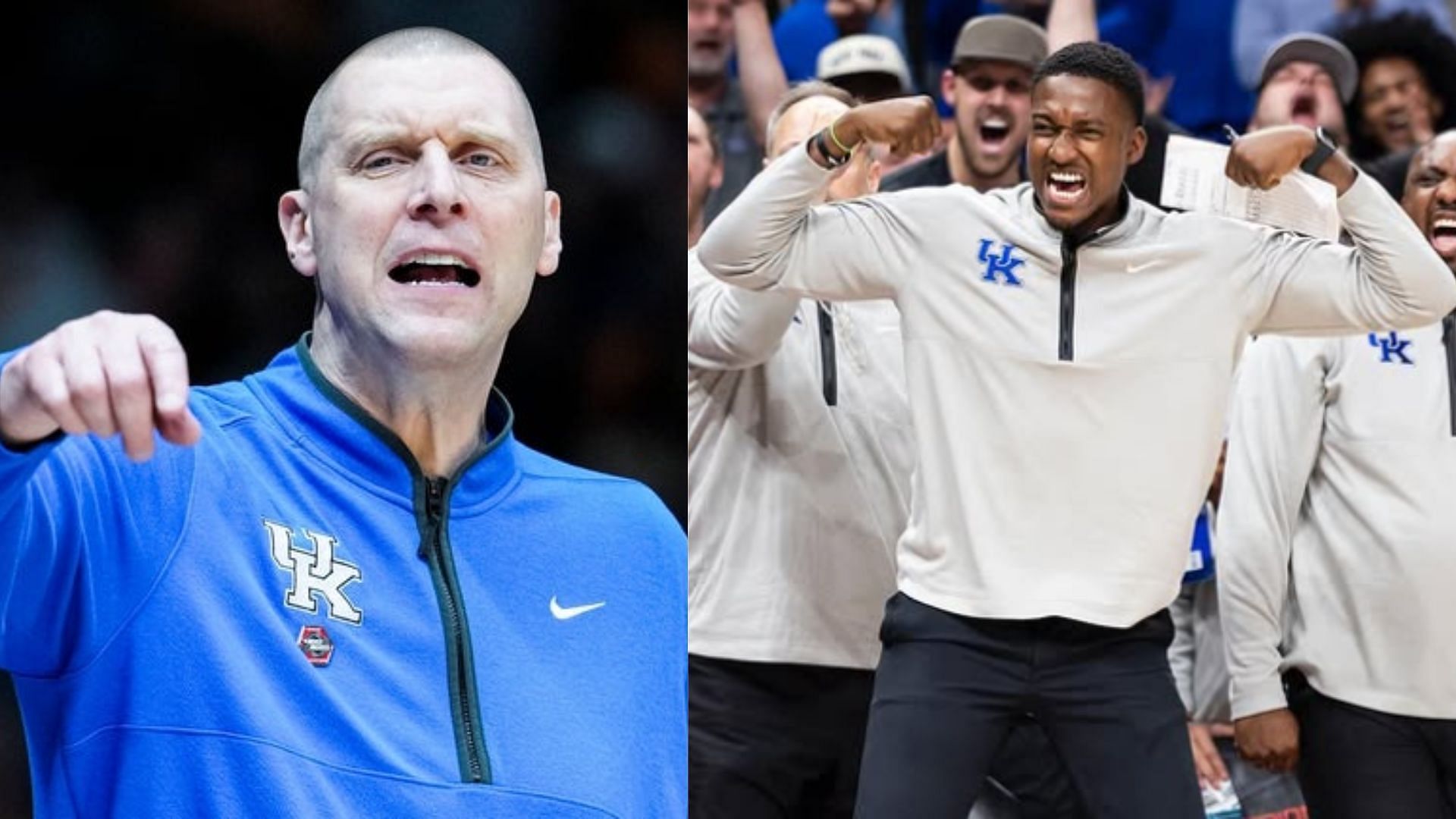 Mark Pope reacts as Kentucky offers $400,000 contract extension to assistant coach Mikhail McLean (Image Sources: IMAGN and @coachmikhailmclean/Instagram)