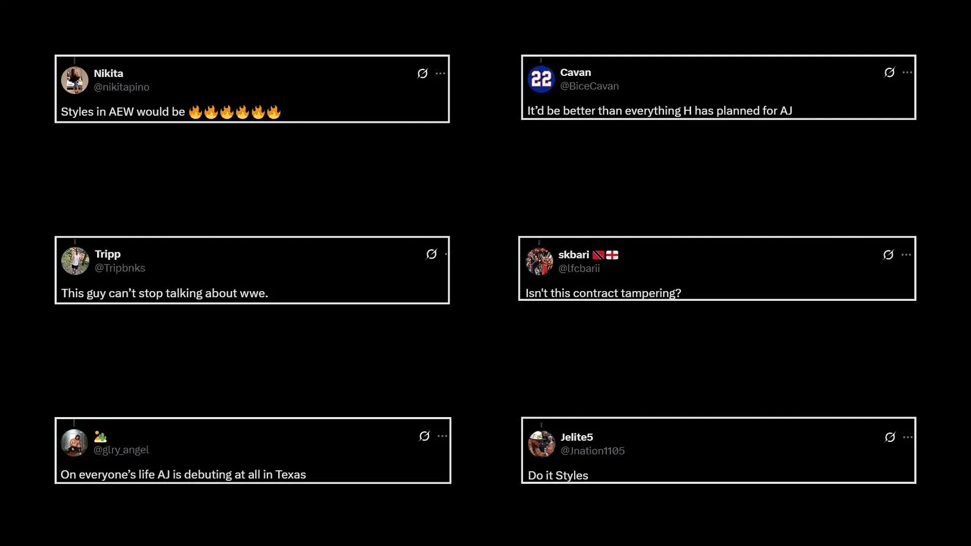 Fans react to Ospreay&#039;s comments [Credit: Fan reactions on X]