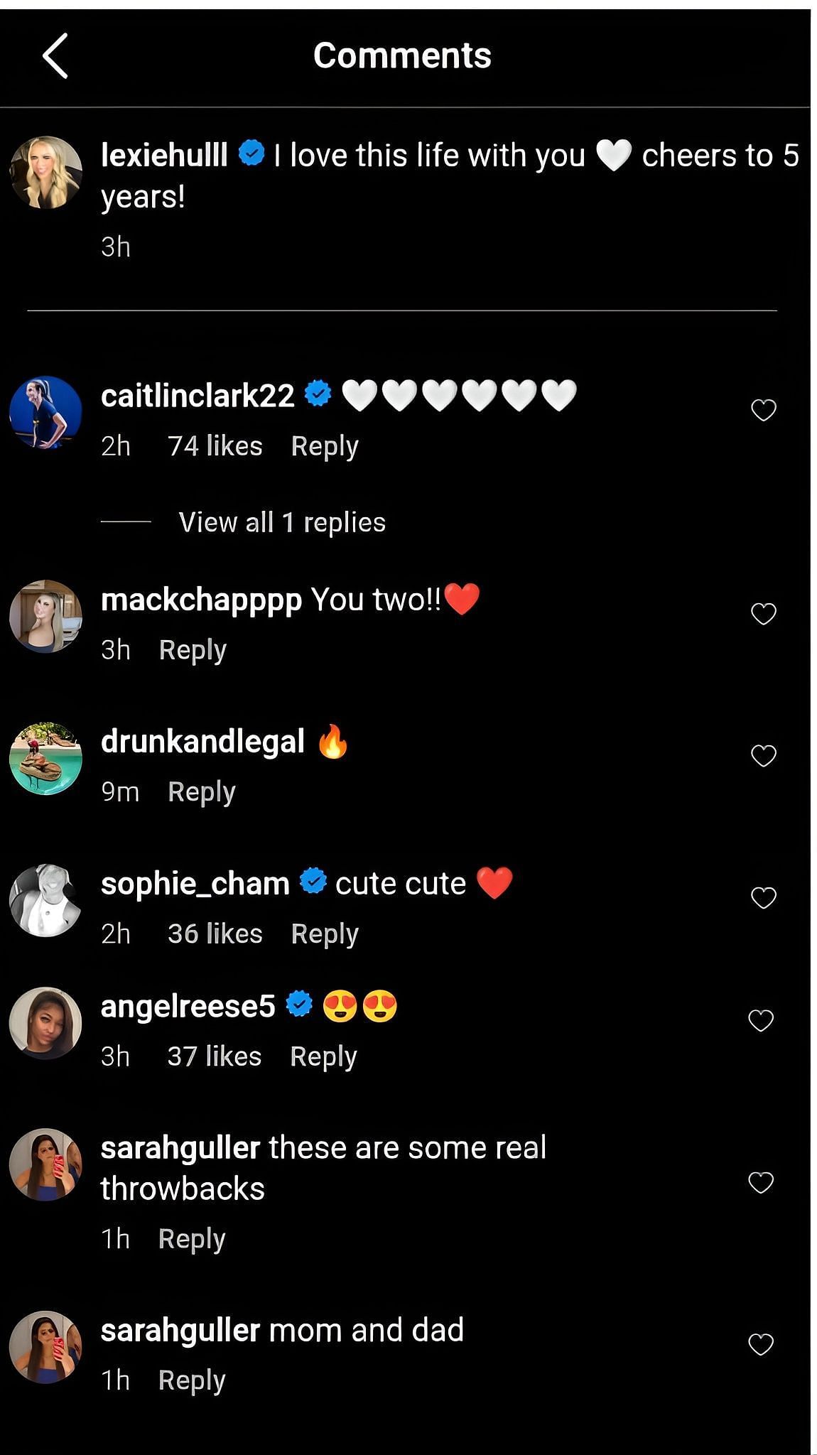 [Comments on Lexie Hull&#039;s post]