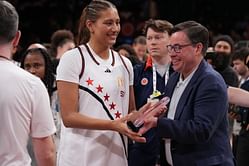 Lauren Betts shares 2-word reaction to UCLA-bound sister Sienna Betts' graduation milestone