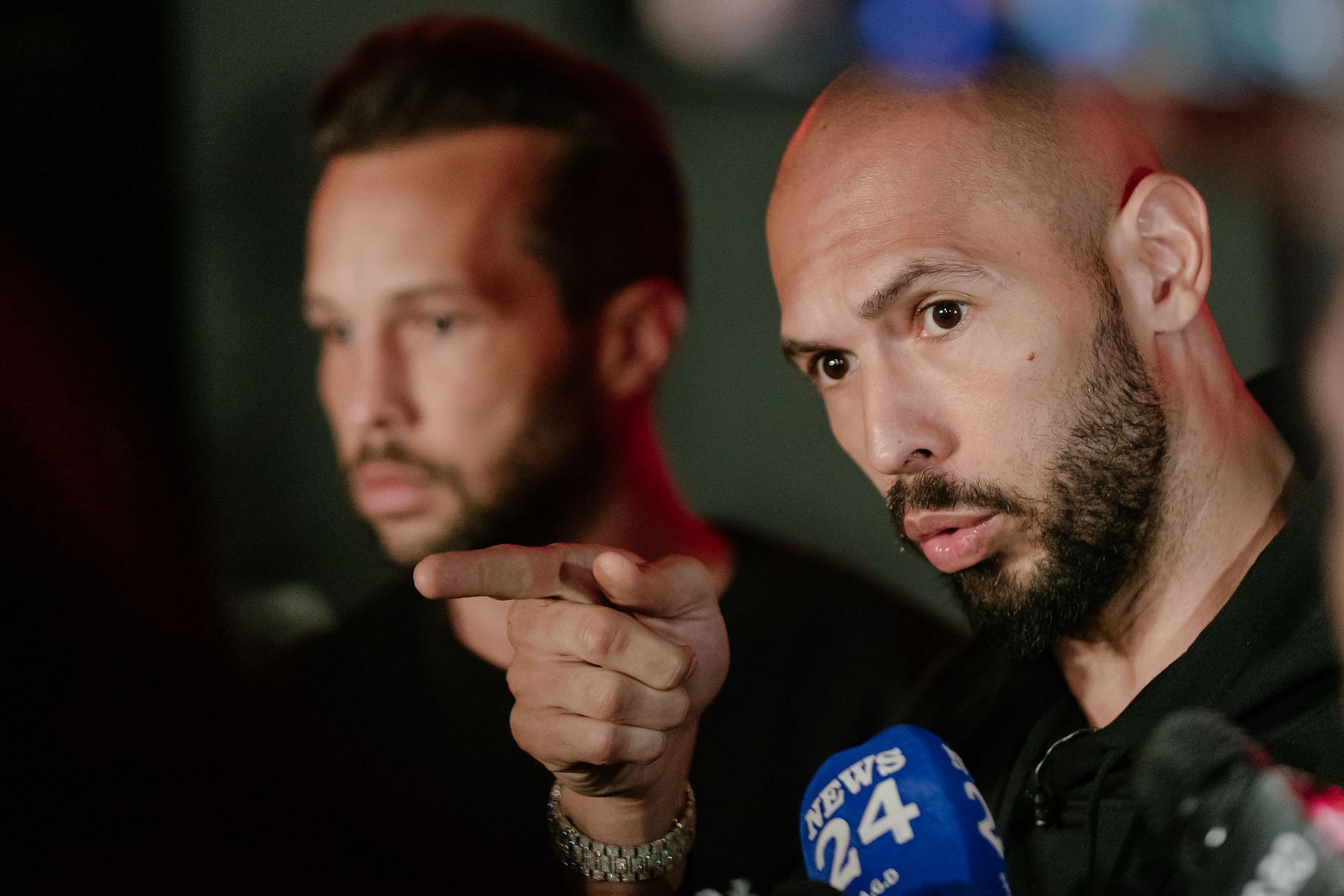 Tate Brothers Return To Romania After US Visit - Source: Getty