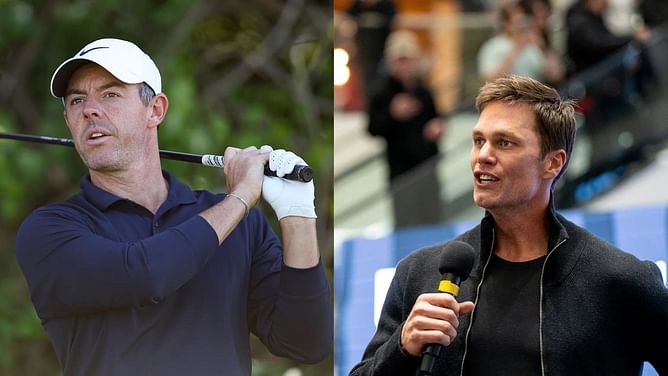 $300M-worth Tom Brady who got his b**t kicked by Rory McIlroy visits iconic golf club in Ireland