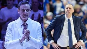 Kentucky’s Mark Pope takes a jab at Rick Pitino's white suits with a playful challenge for St. John’s HC: “I’m not trying to be The Don”